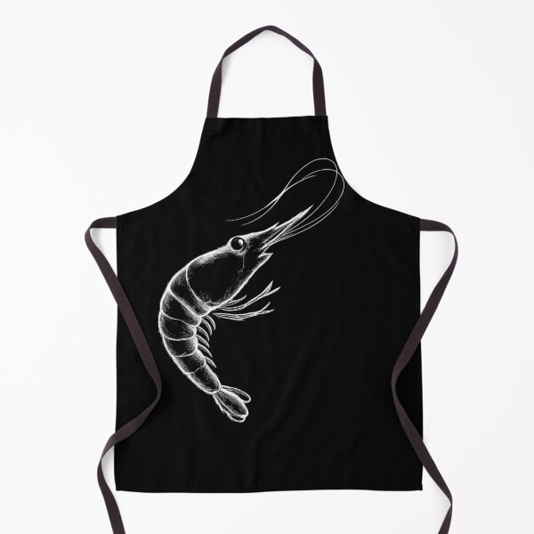 Item preview, Chalk Outline Shrimp Sketch designed and sold by WhoopsieWorld.