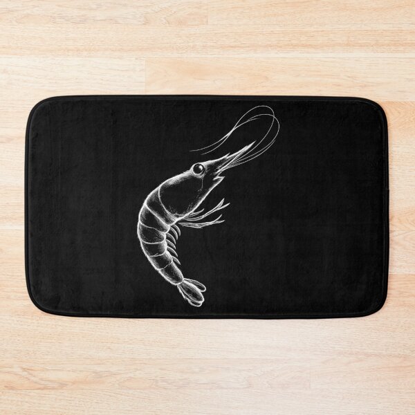 Item preview, Chalk Outline Shrimp Sketch designed and sold by WhoopsieWorld.