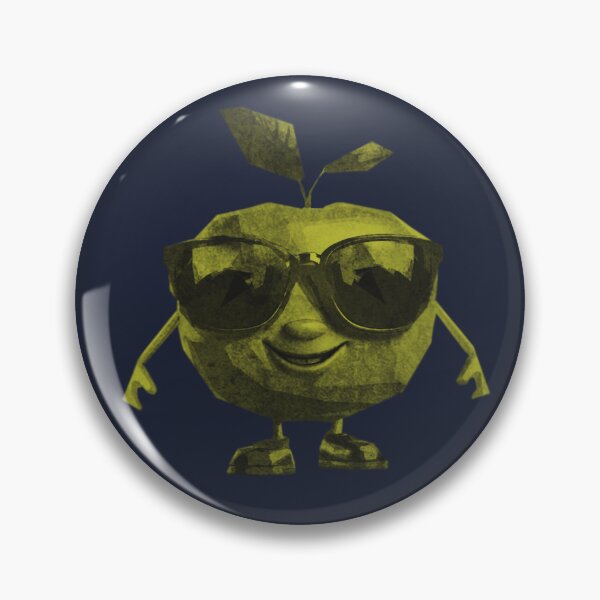 Item preview, Cool Apple Character with Sunglasses designed and sold by kinpirks.
