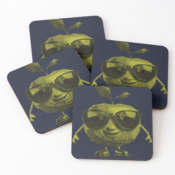 Item preview, Cool Apple Character with Sunglasses designed and sold by kinpirks.