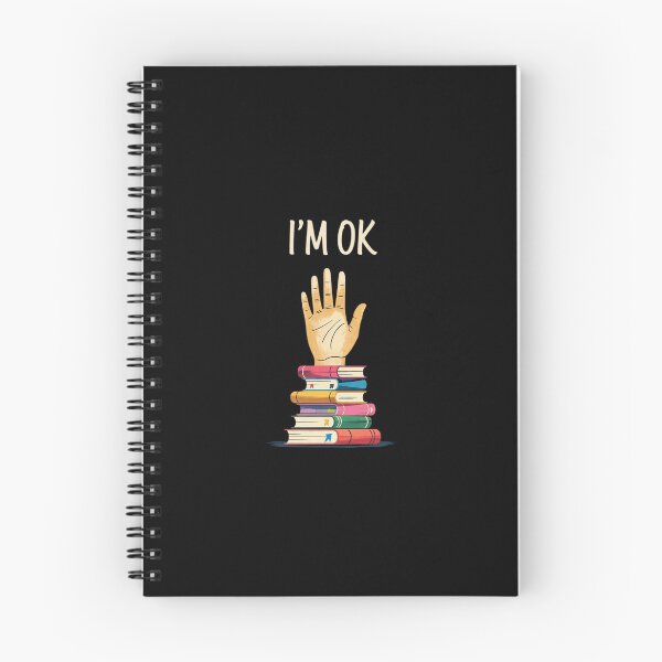 Item preview, Reading Books Librarian Reader Nerd I'm Ok Teacher School  designed and sold by CombatTask.