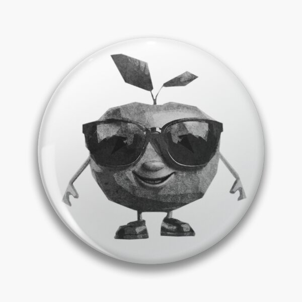 Item preview, Cool Apple Character with Sunglasses designed and sold by kinpirks.