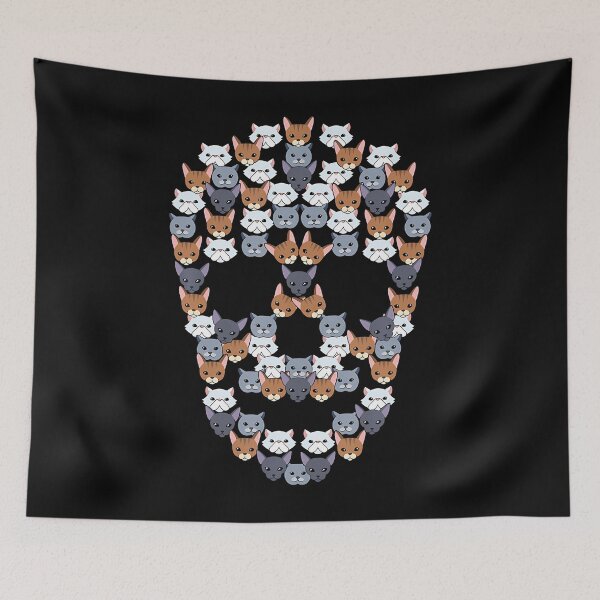 Item preview, Cat Skull Funny Cat designed and sold by BrittaMichele.