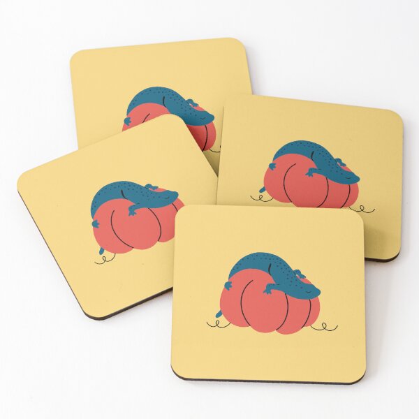 Item preview, sneaky lizard halloween coffee  designed and sold by delicate-pov.
