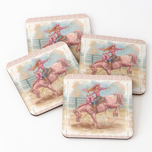 Item preview, Pink Ribbons and Bows Cowgirl designed and sold by Craftonmegan.