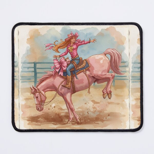 Item preview, Pink Ribbons and Bows Cowgirl designed and sold by Craftonmegan.