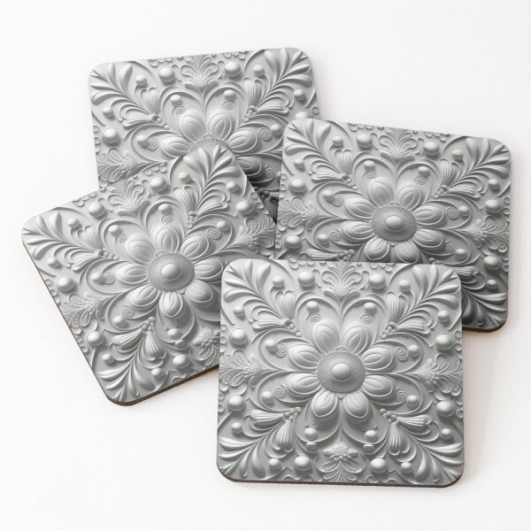 Item preview, 3D Floral Relief Mandala designed and sold by Ed & Harmony.
