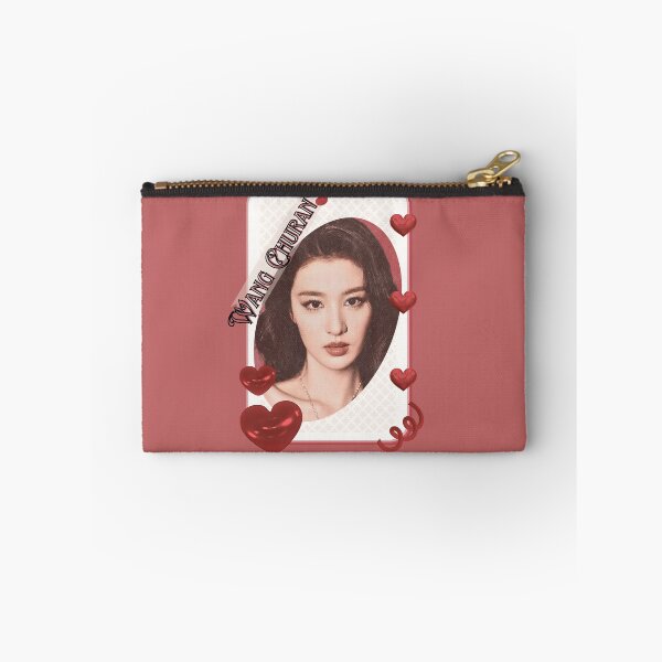 Item preview, Wang Churan (王楚然) Portrait Chinese Actress Art Chinese Celebrity Illustration portrait illustration Red Aesthetic Collage Design designed and sold by AJUNICE STUDIO.