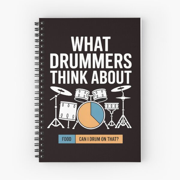 Item preview, What Drummers Think About – Marching Band & Drumline Vibes designed and sold by Redgiant87x.