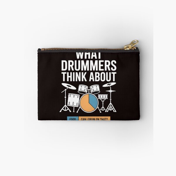 Item preview, What Drummers Think About – Marching Band & Drumline Vibes designed and sold by Redgiant87x.