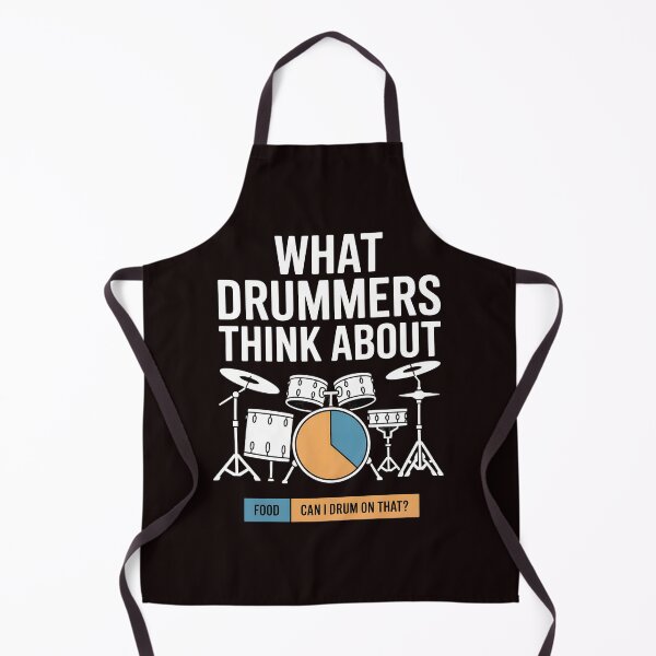 Item preview, What Drummers Think About – Marching Band & Drumline Vibes designed and sold by Redgiant87x.