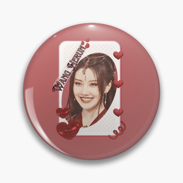 Item preview, Wang Herun (王鹤润) Portrait Chinese Actress Art Chinese Celebrity Illustration portrait illustration Red Aesthetic Collage Design designed and sold by AJUNICE STUDIO.