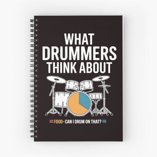 Item preview, What Drummers Think About – Percussionist Funny Design designed and sold by Redgiant87x.