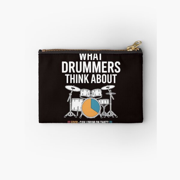 Item preview, What Drummers Think About – Percussionist Funny Design designed and sold by Redgiant87x.