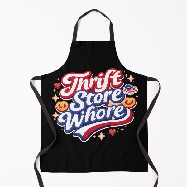 Item preview, Thrift Store Whore retro second hand shop designed and sold by NitRes.