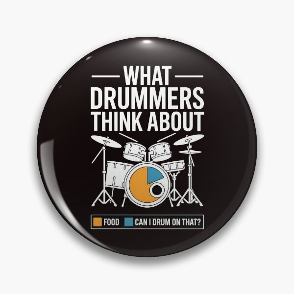 Item preview, What Drummers Think About – Marching Band Percussion Humor designed and sold by Redgiant87x.