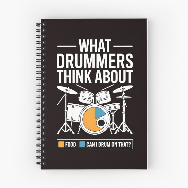 Item preview, What Drummers Think About – Marching Band Percussion Humor designed and sold by Redgiant87x.
