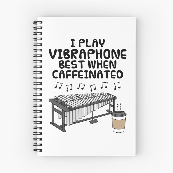 Item preview, I Play Vibraphone Best When Caffeinated, Percussionist Funny designed and sold by doodlerob.