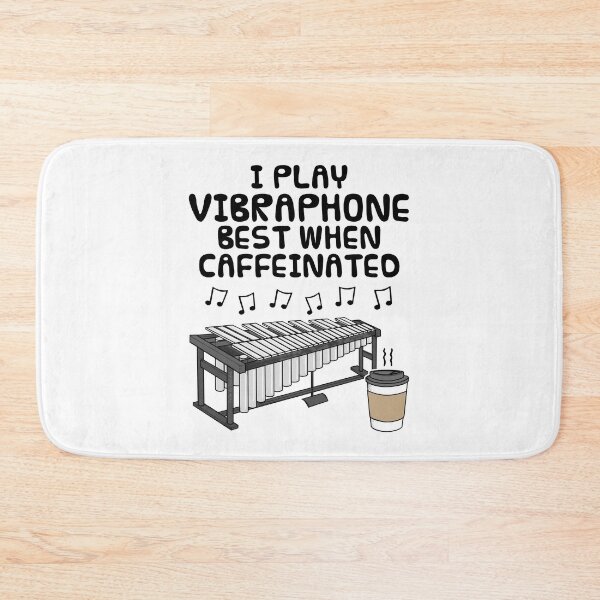Item preview, I Play Vibraphone Best When Caffeinated, Percussionist Funny designed and sold by doodlerob.