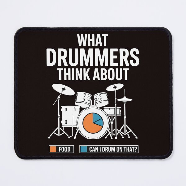 Item preview, What Drummers Think About – Rock & Percussion Life designed and sold by Redgiant87x.