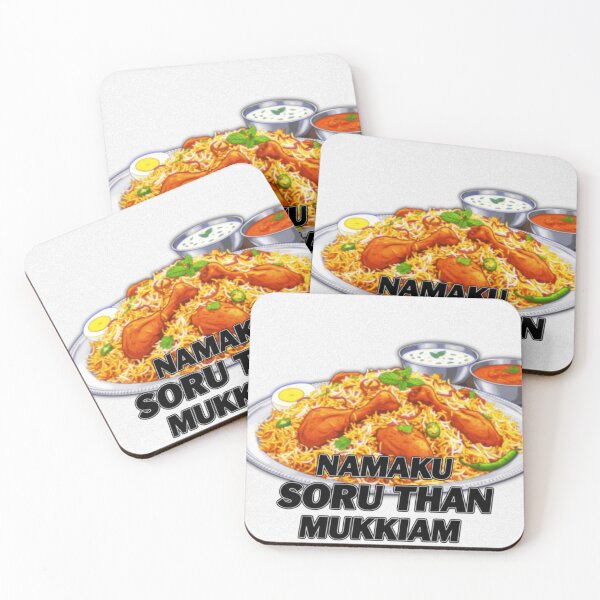 Item preview, Namaku Soru Than Mukkiyam – South Indian Biryani Lover Quote Design designed and sold by Ranrajshop.