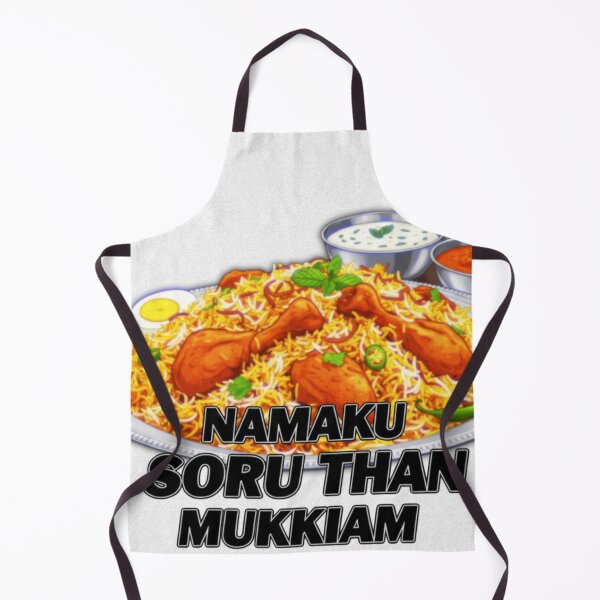 Item preview, Namaku Soru Than Mukkiyam – South Indian Biryani Lover Quote Design designed and sold by Ranrajshop.