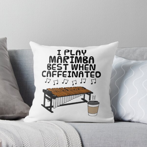 Item preview, I Play Marimba Best When Caffeinated, Percussionist Funny designed and sold by doodlerob.