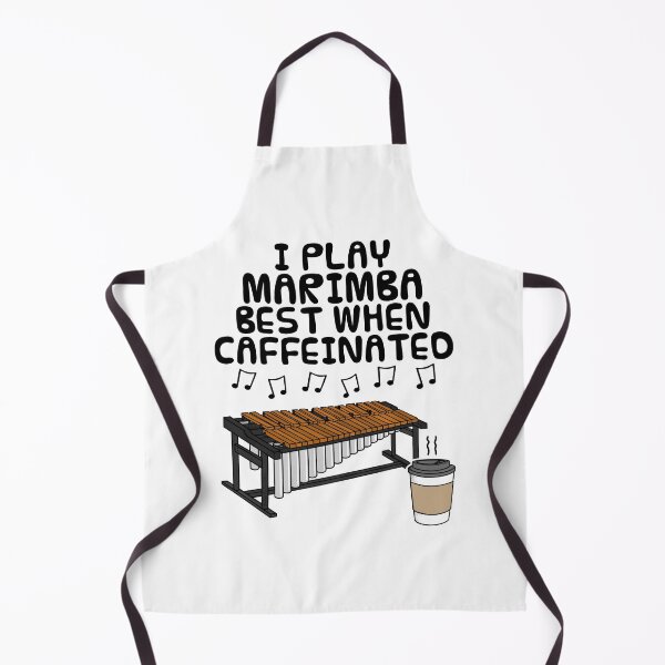 Item preview, I Play Marimba Best When Caffeinated, Percussionist Funny designed and sold by doodlerob.