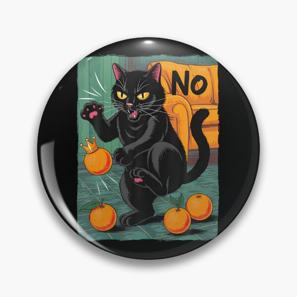 Item preview, No Kings In America Black Cat designed and sold by BrittaMichele.