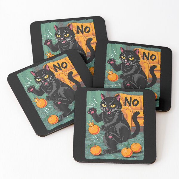 Item preview, No Kings In America Black Cat designed and sold by BrittaMichele.