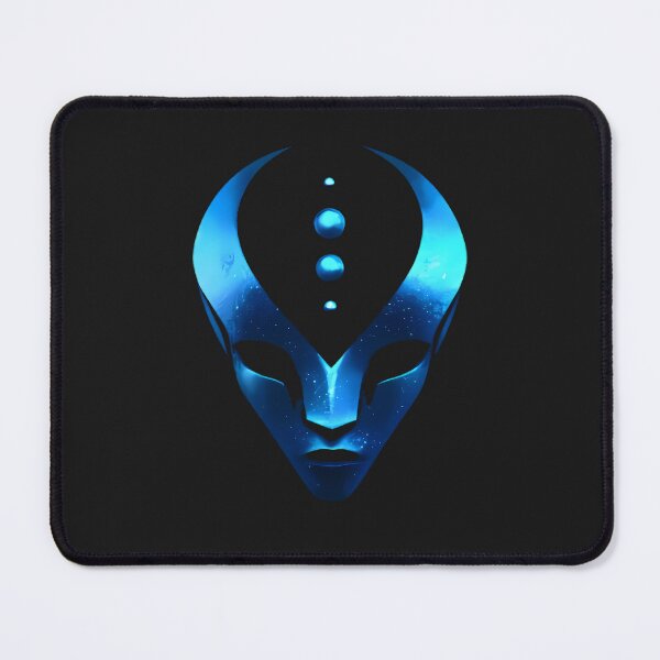 Item preview, Avatar Fan Art – Minimalist Na’vi Mask – Futuristic Cosmic Emblem Design designed and sold by LoomisDreams.