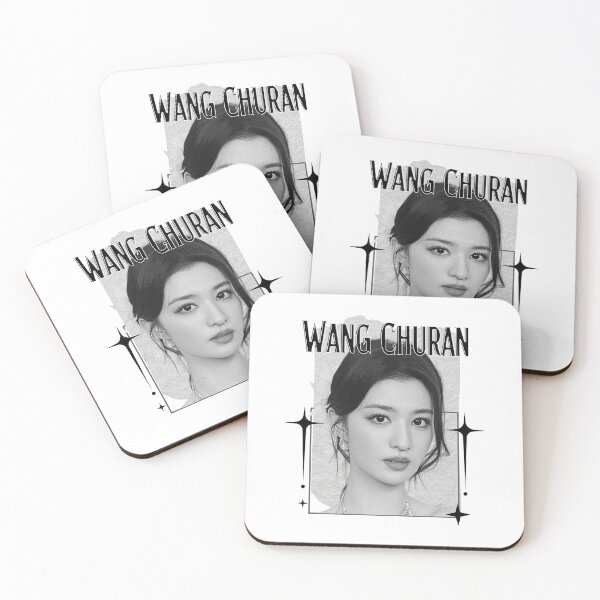 Item preview, Wang Churan (王楚然) Chinese Actress Art Chinese Celebrity IllustrationScrapbook Collage Cozy Y2K Vintage Design designed and sold by HELL0WBELLO.