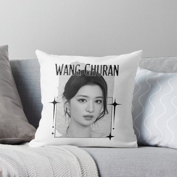 Item preview, Wang Churan (王楚然) Chinese Actress Art Chinese Celebrity IllustrationScrapbook Collage Cozy Y2K Vintage Design designed and sold by HELL0WBELLO.