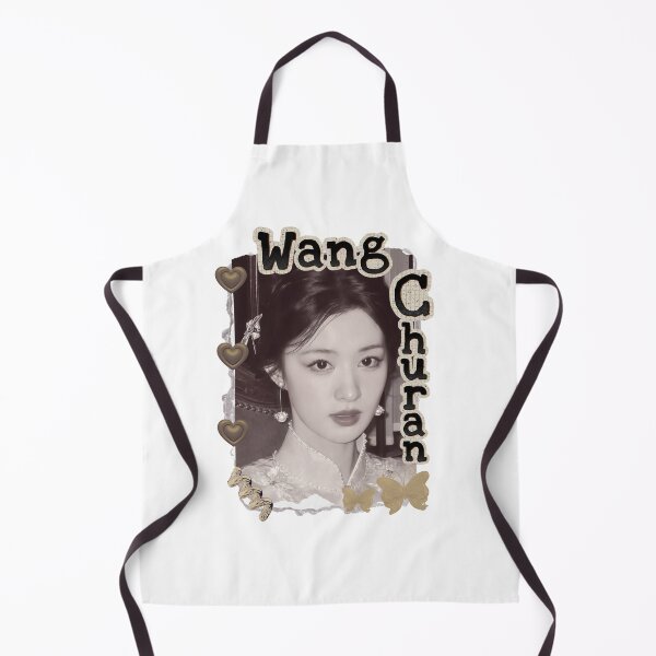 Item preview, Wang Churan (王楚然) Chinese Actress Art Chinese Celebrity Illustration Scrapbook Collage Cozy Y2K Vintage Design designed and sold by HELL0WBELLO.