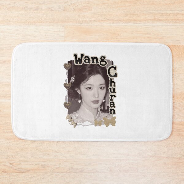 Item preview, Wang Churan (王楚然) Chinese Actress Art Chinese Celebrity Illustration Scrapbook Collage Cozy Y2K Vintage Design designed and sold by HELL0WBELLO.