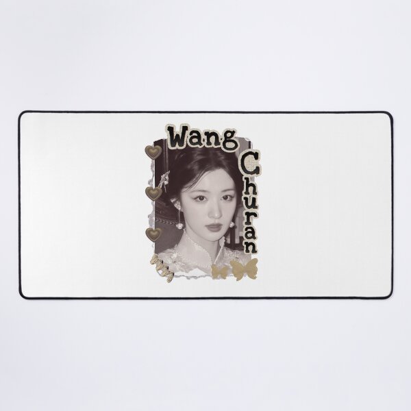 Item preview, Wang Churan (王楚然) Chinese Actress Art Chinese Celebrity Illustration Scrapbook Collage Cozy Y2K Vintage Design designed and sold by HELL0WBELLO.