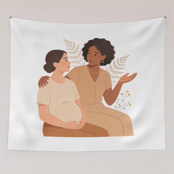 Item preview, doula  designed and sold by Uglyandcute.