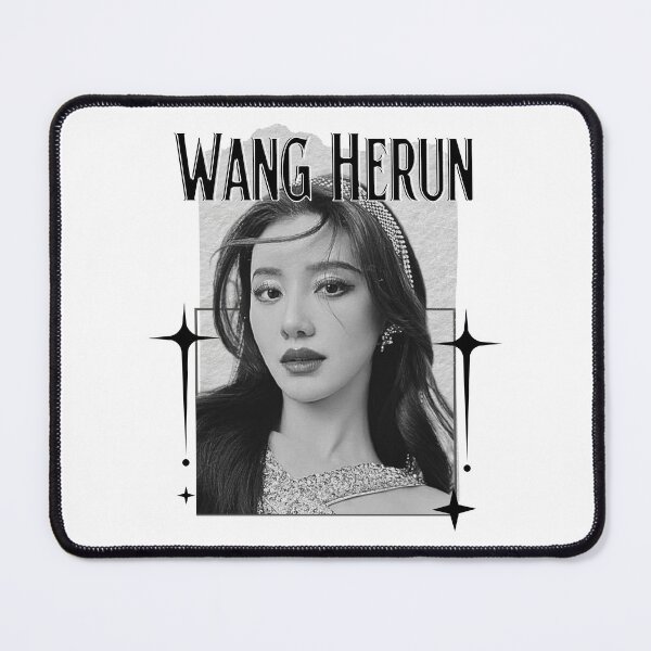 Item preview, Wang Herun (王鹤润)Chinese Actress Art Chinese Celebrity IllustrationScrapbook Collage Cozy Y2K Vintage Design designed and sold by HELL0WBELLO.