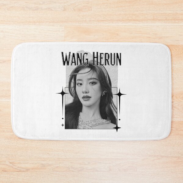 Item preview, Wang Herun (王鹤润), actriz china, ilustración de celebridades chinas, collage de álbumes de recortes, diseño vintage acogedor del año 2000 designed and sold by HELL0WBELLO.