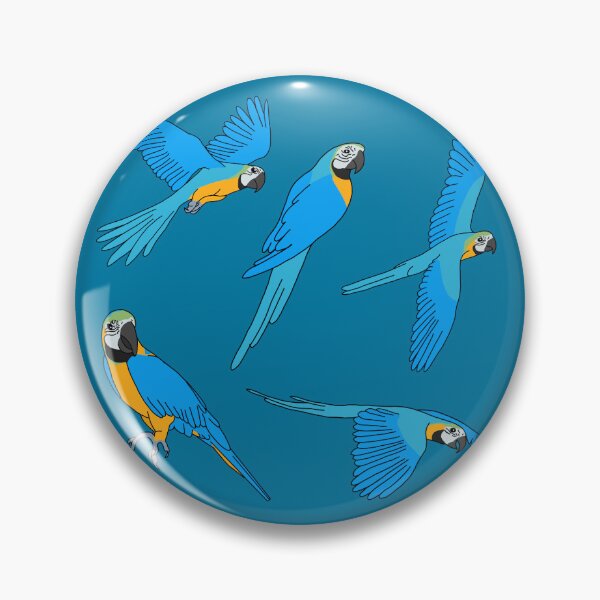 Item preview, Blue and Gold Macaw designed and sold by Leapingdoe.