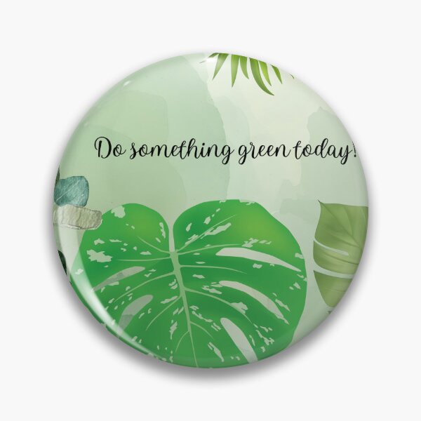 Item preview, Do Something Green Today – Peaceful Nature Illustration designed and sold by curlmuse.