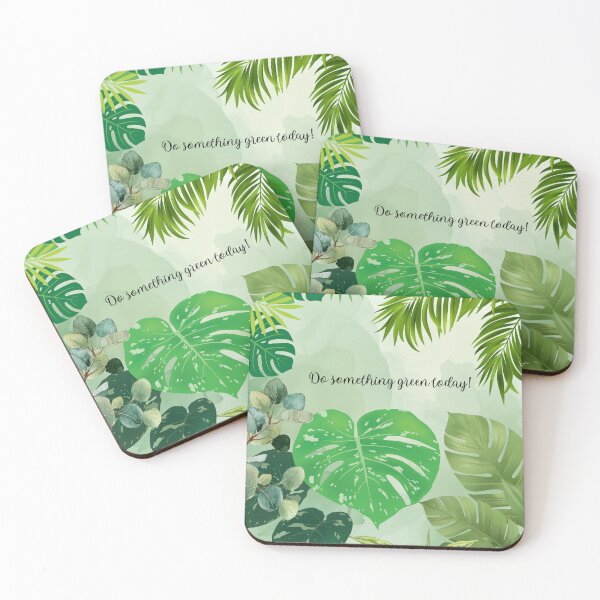 Item preview, Do Something Green Today – Peaceful Nature Illustration designed and sold by curlmuse.