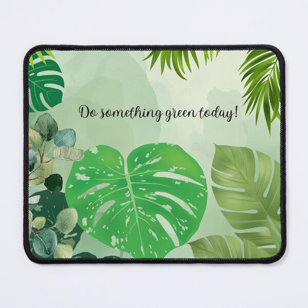 Item preview, Do Something Green Today – Peaceful Nature Illustration designed and sold by curlmuse.