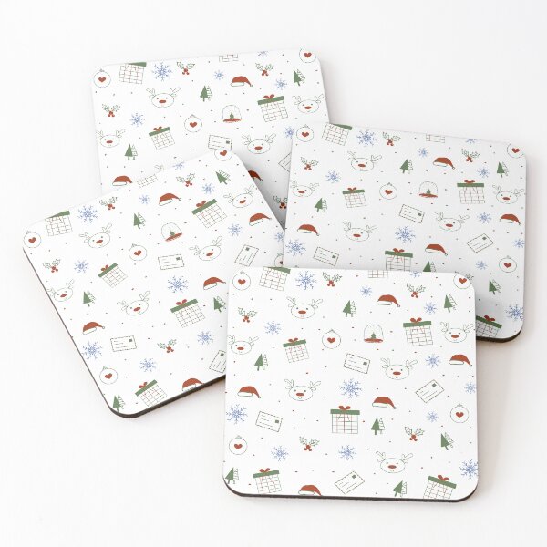 Item preview, Cute Christmas and New Year doodles pattern  designed and sold by Min659.