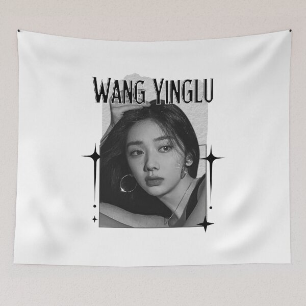 Item preview, Wang Yinglu (王莹璐) Chinese Actress Art Chinese Celebrity IllustrationScrapbook Collage Cozy Y2K Vintage Design designed and sold by HELL0WBELLO.