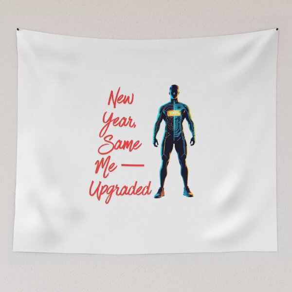 Item preview, Same Me — Upgraded personal growth art designed and sold by SloganSauce.