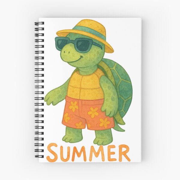 Item preview, Cute Watercolor Summer Turtle Hat and Sunglasses designed and sold by BigBlueArt.