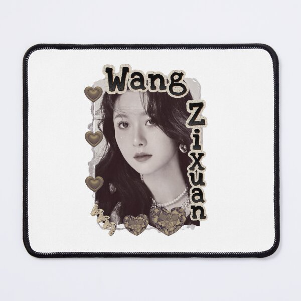 Item preview, Wang Zixuan (王紫璇) Chinese Actress Art Chinese Celebrity Illustration Scrapbook Collage Cozy Y2K Vintage Design designed and sold by HELL0WBELLO.