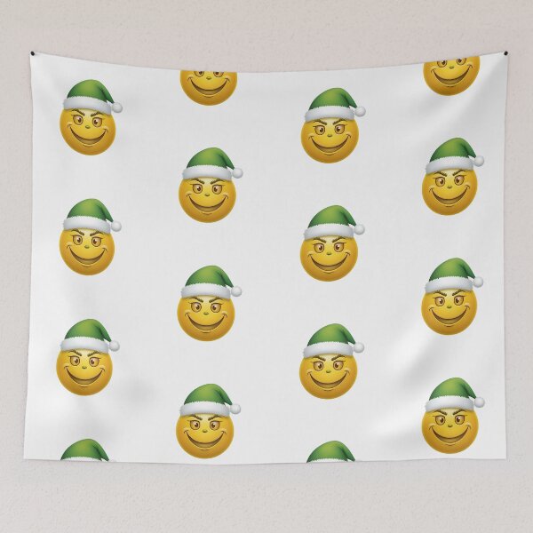 Item preview, Grinch emoji designed and sold by PrintLabStudio.