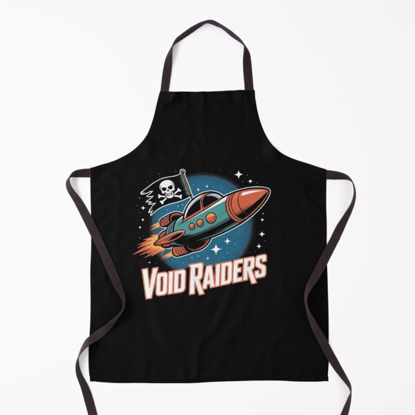 Item preview, Void Raiders – Retro Space Pirate Rocket designed and sold by vvcreativedesigns.